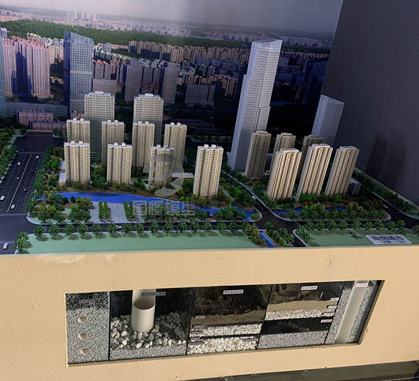 明溪县建筑模型
